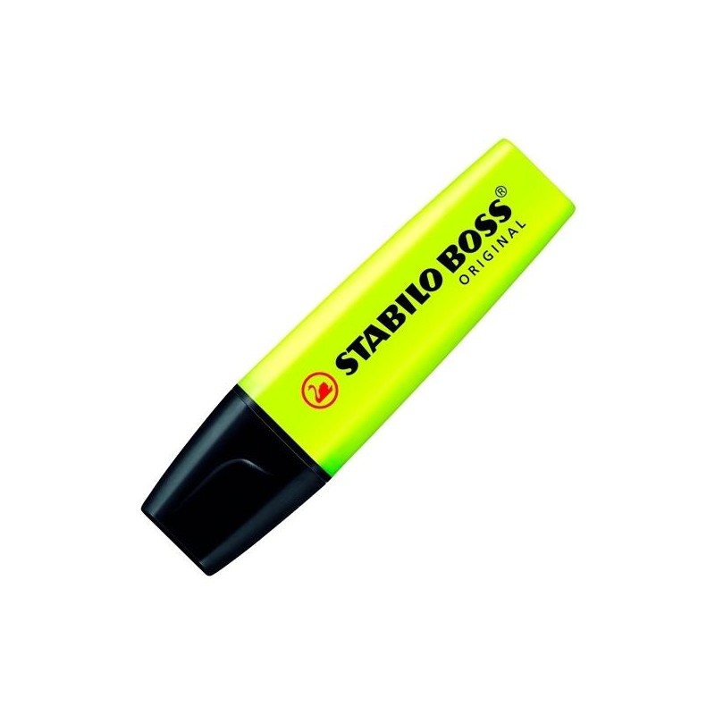 STABILO MARCADOR FLUORESCENTE BOSS ORIGINAL AMARILLO