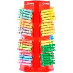 STABILO MARCADOR BOSS ORIGINAL COLORES SURTIDOS EXPOSITOR ROTATIVO PERMANENTE 240 UD