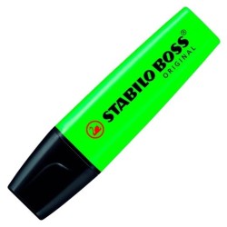 STABILO MARCADOR FLUORESCENTE BOSS ORIGINAL VERDE