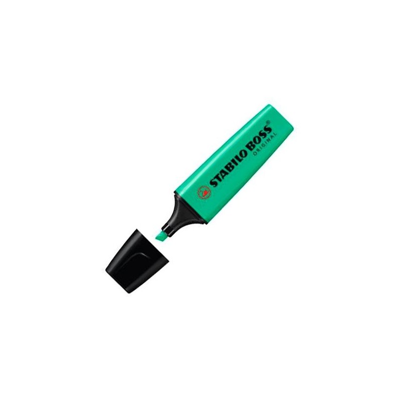 STABILO MARCADOR FLUORESCENTE BOSS ORIGINAL AZUL TURQUÍ