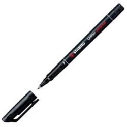 STABILO MARCADOR PERMANENTE OHPEN UNIVERSAL F PUNTA FINA 0.7MM NEGRO