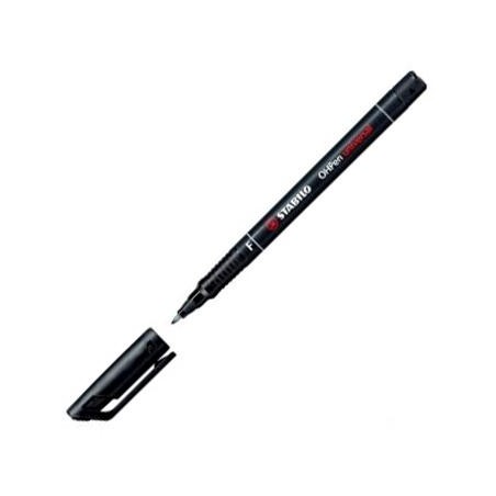 STABILO MARCADOR PERMANENTE OHPEN UNIVERSAL F PUNTA FINA 0.7MM NEGRO