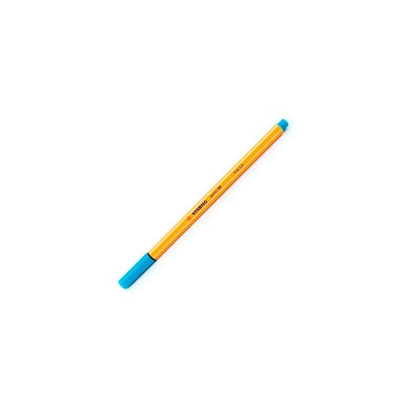 STABILO ROTULADOR POINT 88 TURQUESA CAJA 10 UD