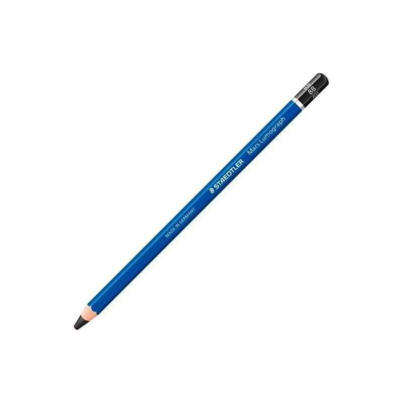 STAEDTLER LÁPIZ DE GRAFITO MARS LUMOGRAPH 100 8B CAJA 12 UD
