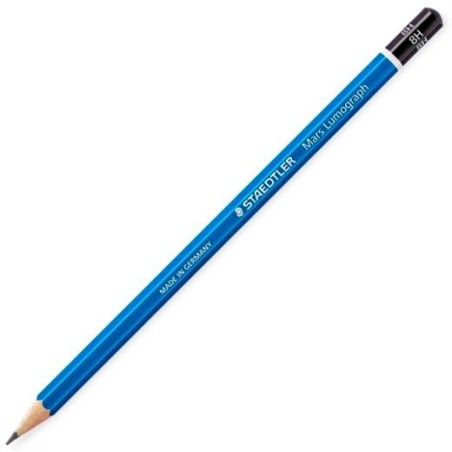 STAEDTLER LÁPIZ DE GRAFITO MARS LUMOGRAPH 100 8H CAJA 12 UD