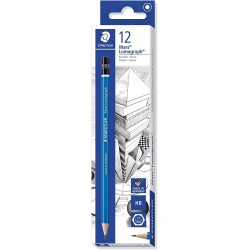 STAEDTLER LÁPIZ DE GRAFITO LUMOGRAPH 100 HB CAJA 12 UD
