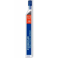 STAEDTLER MINAS MARS MICRO CARBON 250 0,5MM 2B ESTUCHE 12U