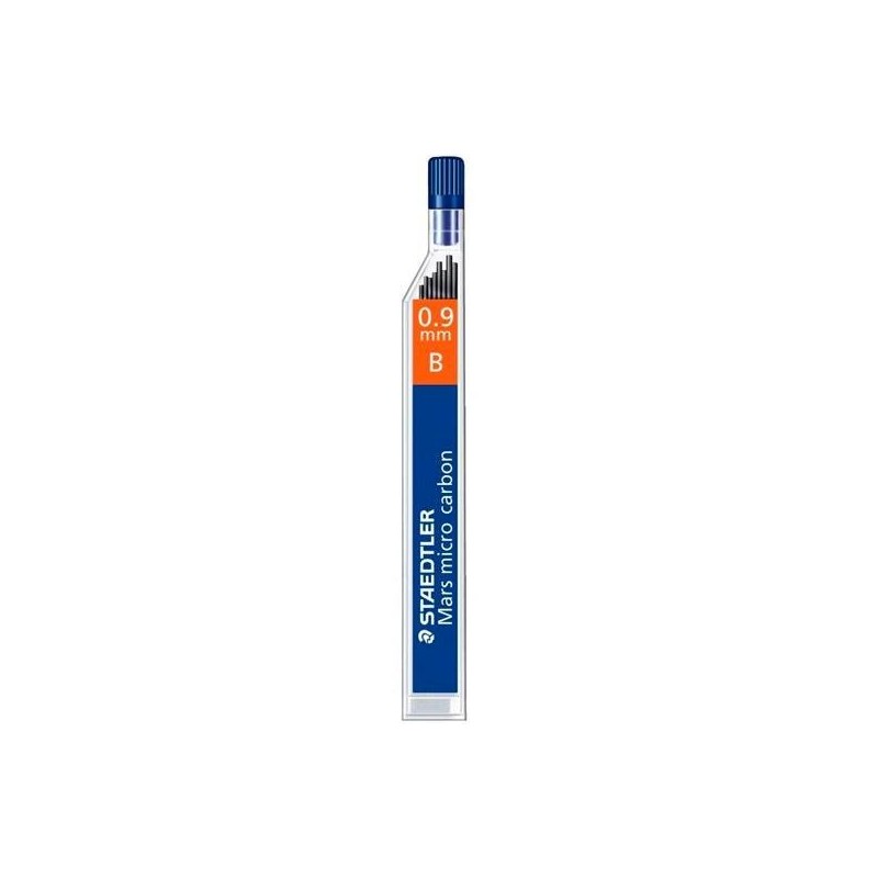 STAEDTLER MINAS MARS MICRO CARBON 0.9MM B ESTUCHE 12 UD