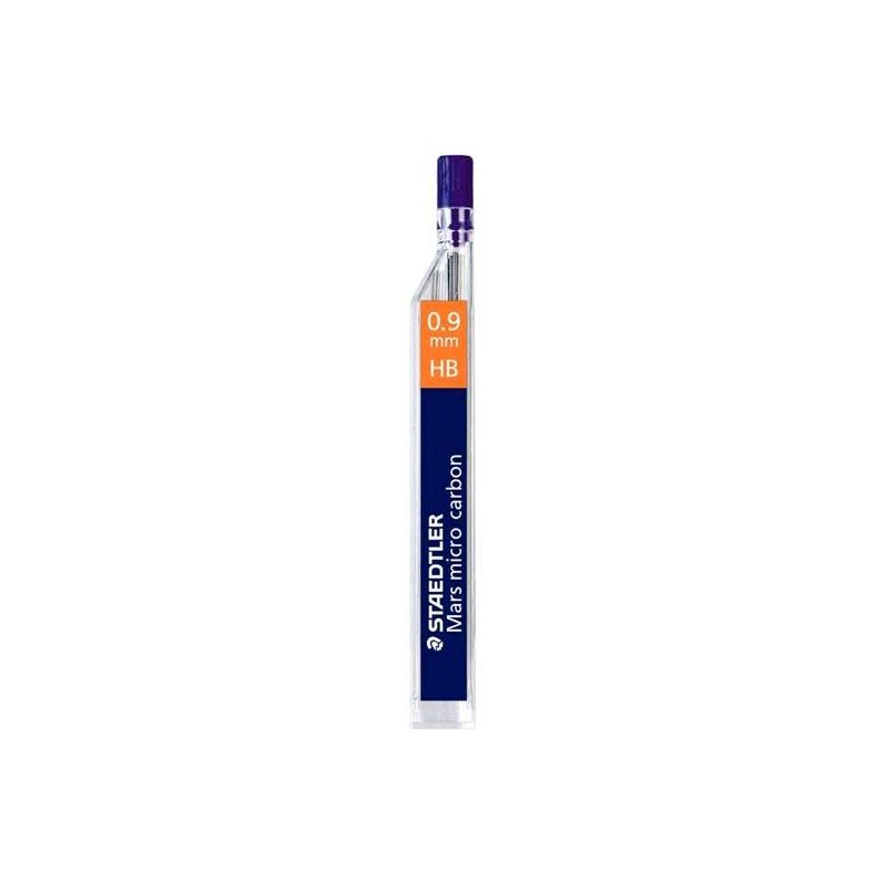 STAEDTLER MINAS MARS MICRO CARBON 0.9MM HB ESTUCHE 12 UD