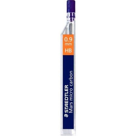 STAEDTLER MINAS MARS MICRO CARBON 0.9MM HB ESTUCHE 12 UD