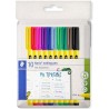 STAEDTLER ROTULADORES NORIS WRITING PEN 307 PUNTA FINA C/SURTIDOS ESTUCHE 10 UD