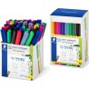 STAEDTLER ROTULADORES NORIS WRITING PEN 307 PUNTA FINA C/SURTIDOS CAJA EXPOSITORA 50 UD