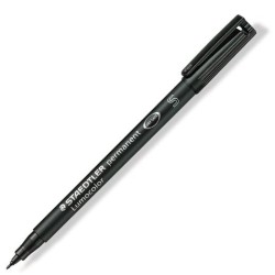 STAEDTLER ROTULADOR PERMANENTE LUMOCOLOR 313-9 S NEGRO