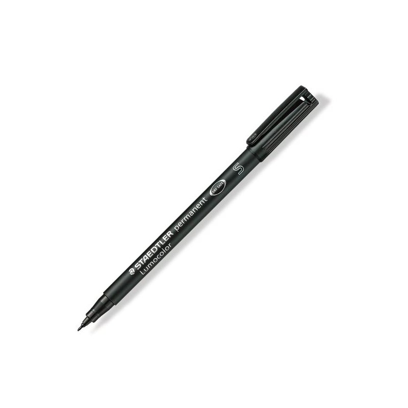 STAEDTLER ROTULADOR PERMANENTE LUMOCOLOR 313-9 S NEGRO