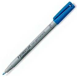 STAEDTLER ROTULADOR NO PERMANENTE LUMOCOLOR 316 F AZUL