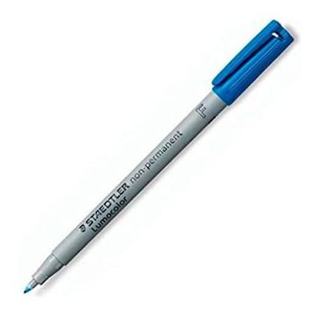 STAEDTLER ROTULADOR NO PERMANENTE LUMOCOLOR 316 F AZUL