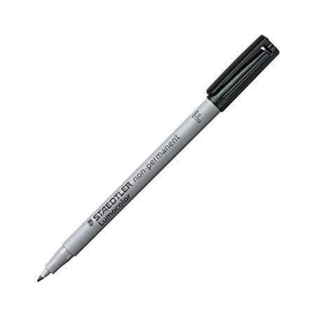 STAEDTLER ROTULADOR NO PERMANENTE LUMOCOLOR 316 F NEGRO
