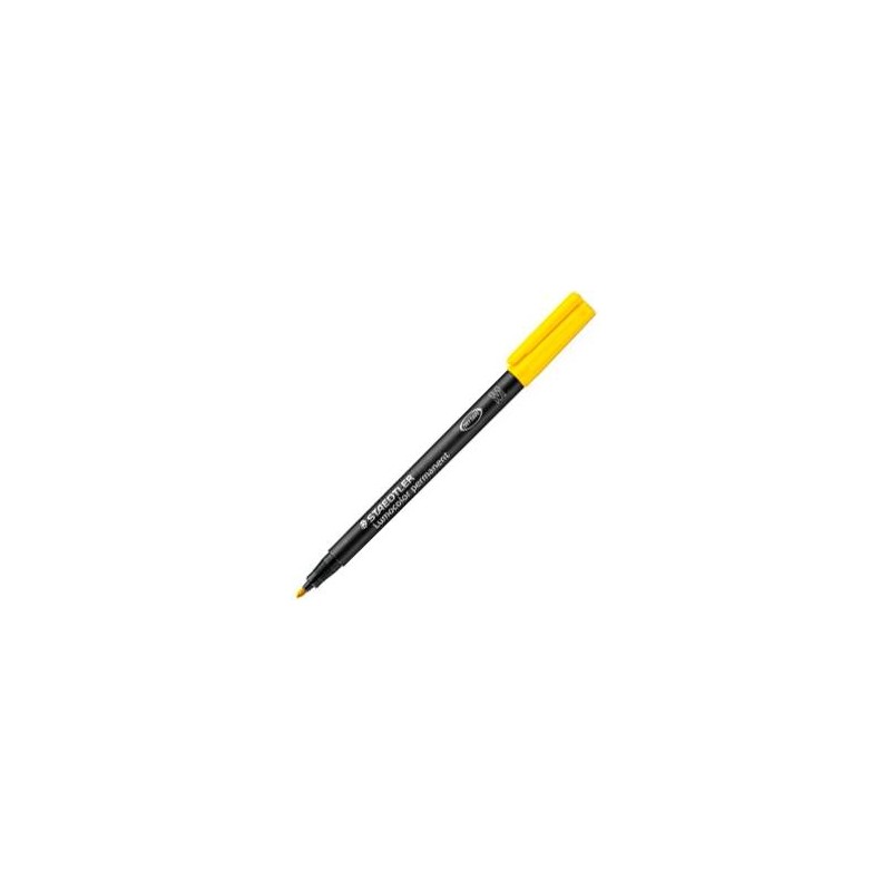 STAEDTLER ROTULADOR PERMANENTE LUMOCOLOR 317 M AMARILLO