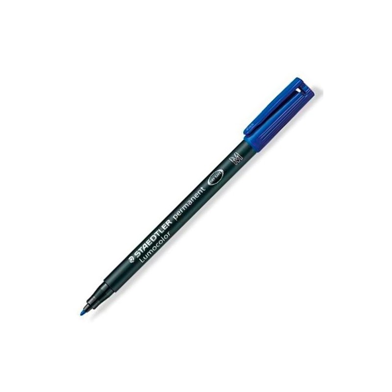 STAEDTLER ROTULADOR PERMANENTE LUMOCOLOR 317-3 M AZUL