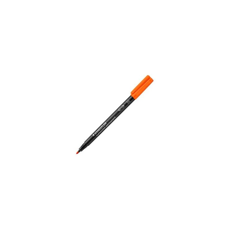 STAEDTLER ROTULADOR PERMANENTE LUMOCOLOR 317 M NARANJA