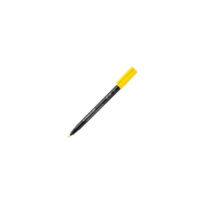 STAEDTLER ROTULADOR PERMANENTE LUMOCOLOR 318 F AMARILLO