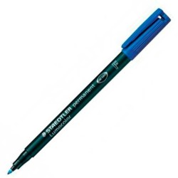 STAEDTLER ROTULADOR PERMANENTE LUMOCOLOR 318-3 F AZUL