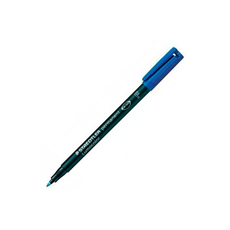 STAEDTLER ROTULADOR PERMANENTE LUMOCOLOR 318-3 F AZUL