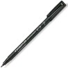 STAEDTLER ROTULADOR PERMANENTE LUMOCOLOR 318-9 F NEGRO