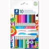 STAEDTLER ROTULADORES NORIS 3280 DOBLE PUNTA C/SURTIDOS ESTUCHE 10 UD