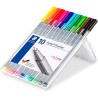 STAEDTLER ESTUCHE 10 ROTULADORES TRIPLUS FINELINER 334 COLORES SURTIDOS