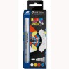 STAEDTLER MARCADOR DE TIZA LÍQUIDA LUMOCOLOR 344 C/SURTIDOS ESTUCHE 4 UD