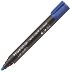 STAEDTLER MARCADOR PERMANENTE LUMOCOLOR 352-3 AZUL