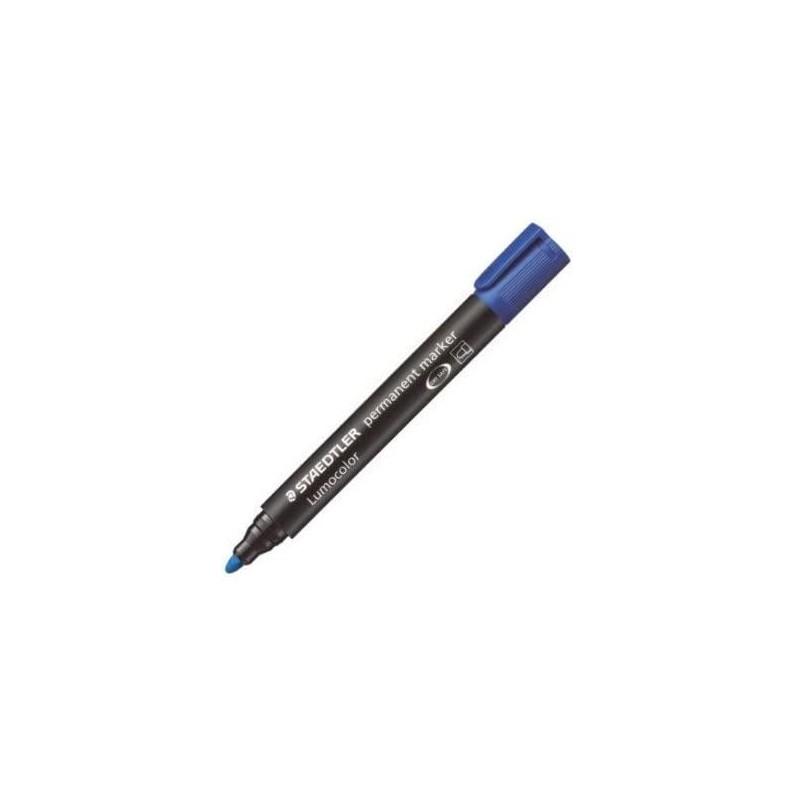 STAEDTLER MARCADOR PERMANENTE LUMOCOLOR 352-3 AZUL