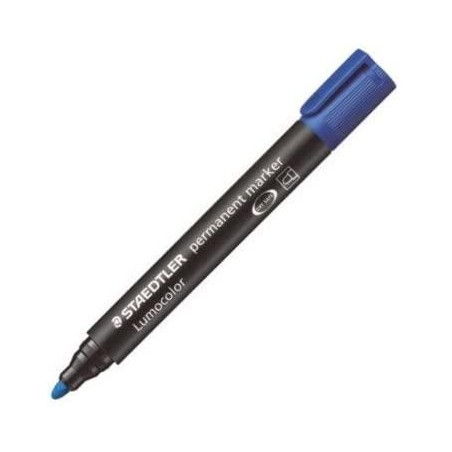 STAEDTLER MARCADOR PERMANENTE LUMOCOLOR 352-3 AZUL