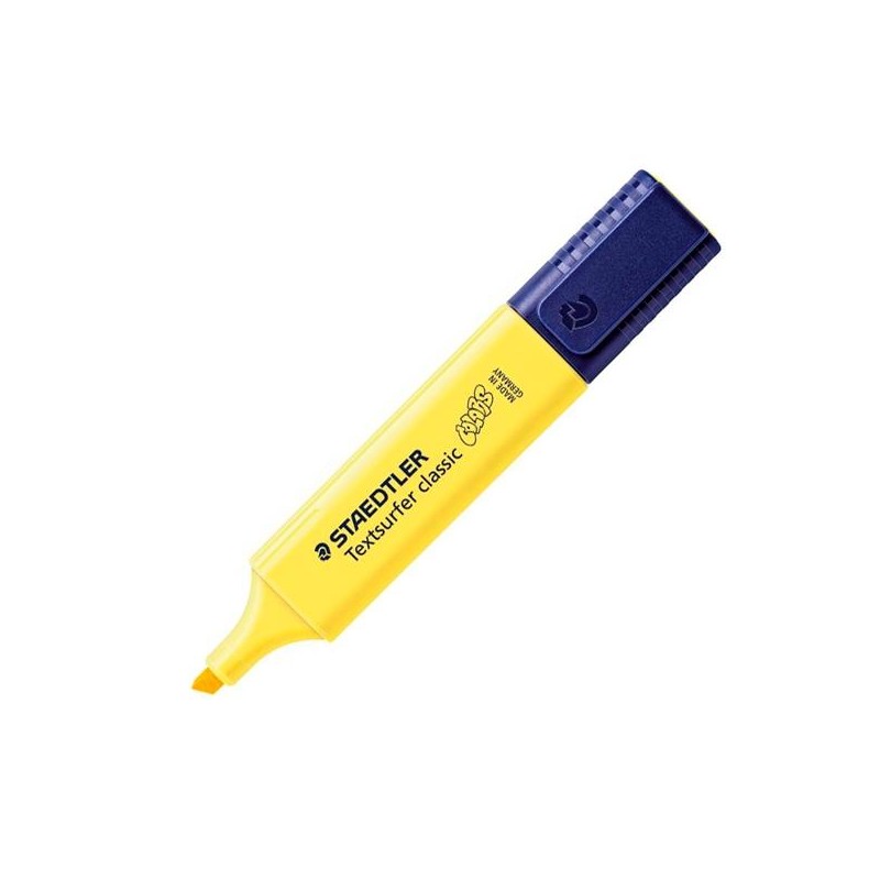 STAEDTLER MARCADOR FLUORESCENTE TEXTSURFER CLASSIC PASTEL AMARILLO