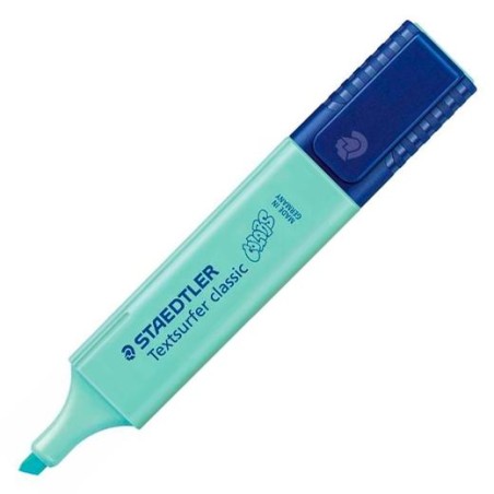 STAEDTLER MARCADOR FLUORESCENTE TEXTSURFER CLASSIC PASTEL AZUL