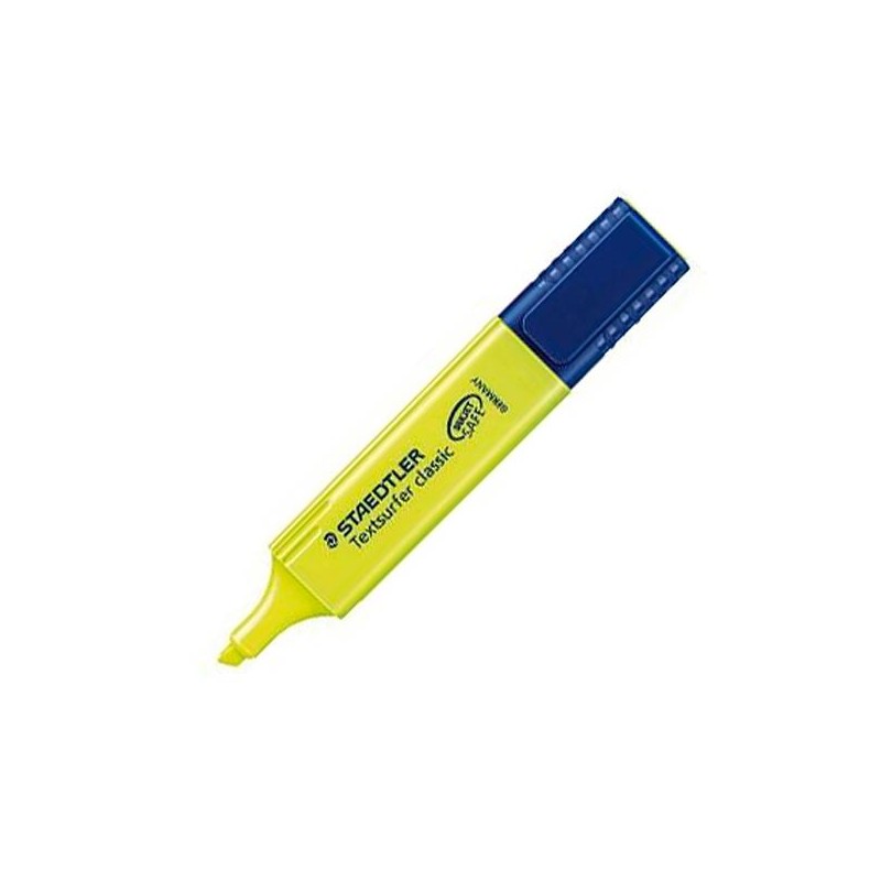 STAEDTLER MARCADOR FLUORESCENTE TEXTSURFER CLASSIC AMARILLO