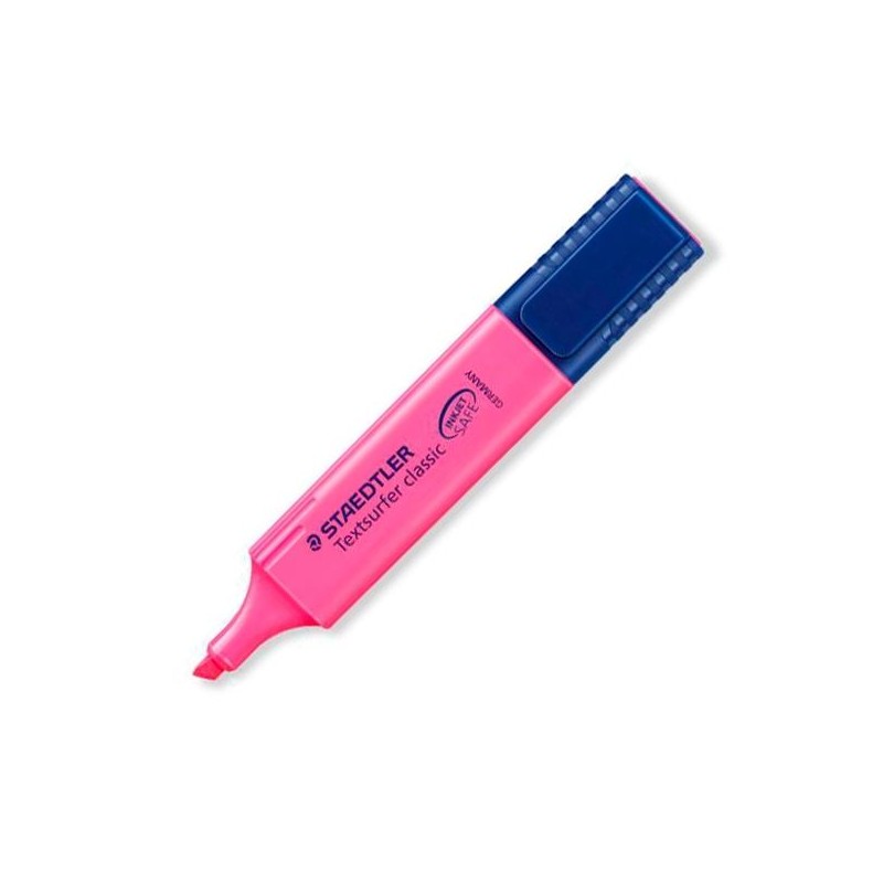STAEDTLER MARCADOR FLUORESCENTE TEXTSURFER CLASSIC FUCSIA