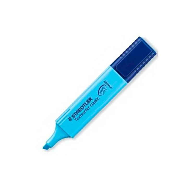 STAEDTLER MARCADOR FLUORESCENTE TEXTSURFER CLASSIC AZUL