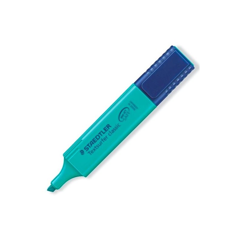 STAEDTLER MARCADOR FLUORESCENTE TEXTSURFER CLASSIC TURQUESA