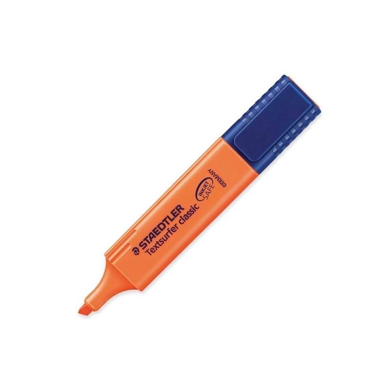 STAEDTLER MARCADOR FLUORESCENTE TEXTSURFER CLASSIC NARANJA