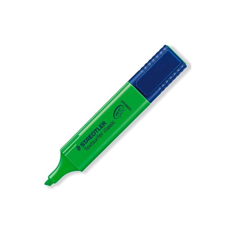 STAEDTLER MARCADOR FLUORESCENTE TEXTSURFER CLASSIC VERDE