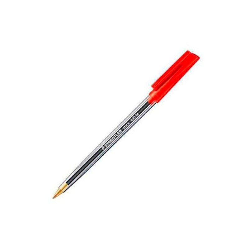 STAEDTLER BOLÍGRAFO STICK 430 ROJO