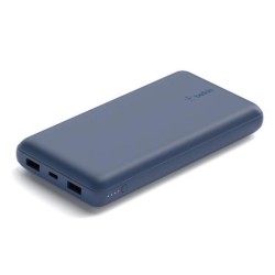 BELKIN CARGADOR POWER BANK 10K MAH 2USB-A 1 USB-C AZUL