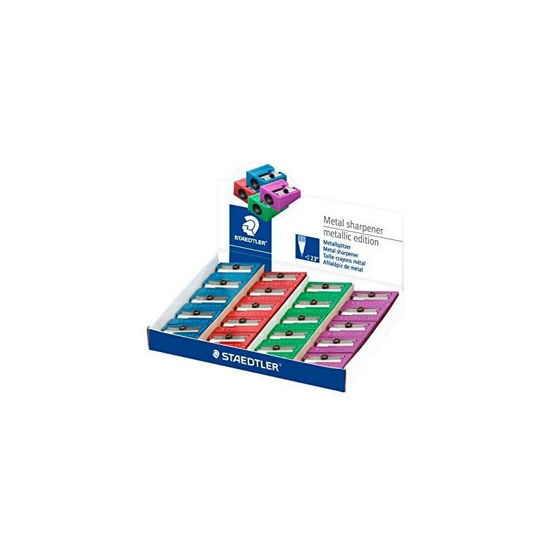 STAEDTLER AFILALÁPICES METÁLICO C/SURTIDOS