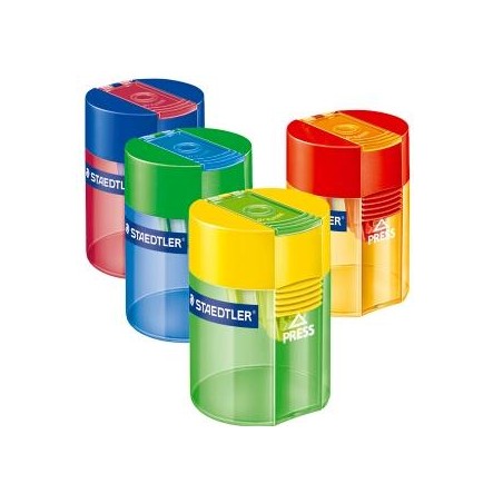 STAEDTLER AFILALÁPICES 511 DEPÓSITO TRANSPARENTE COLORES SURTIDOS