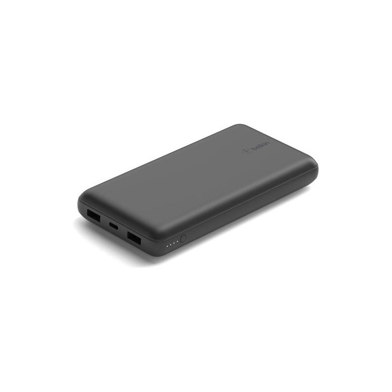 BELKIN CARGADOR POWER BANK 20K MAH 2USB-A 1 USB-C NEGRO
