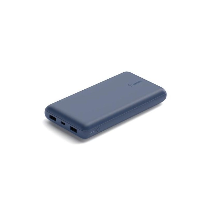 BELKIN CARGADOR POWER BANK 20K MAH 2USB-A 1 USB-C AZUL