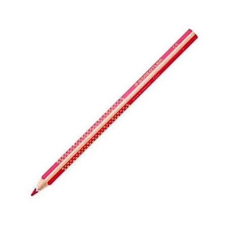 STAEDTLER LÁPICES DE COLORES JUMBO NORIS TRIANGULAR UNICOLOR ROSA