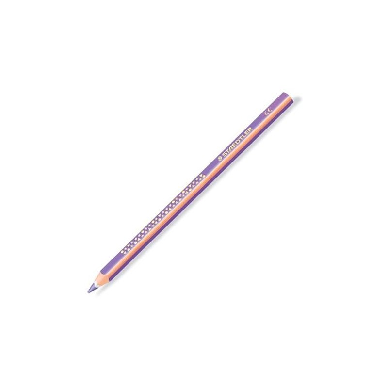 STAEDTLER LÁPICES DE COLORES JUMBO NORIS TRIANGULAR UNICOLOR MORADO